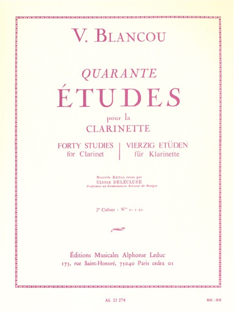 40 Etudes Vol. 2 - 21 A 40